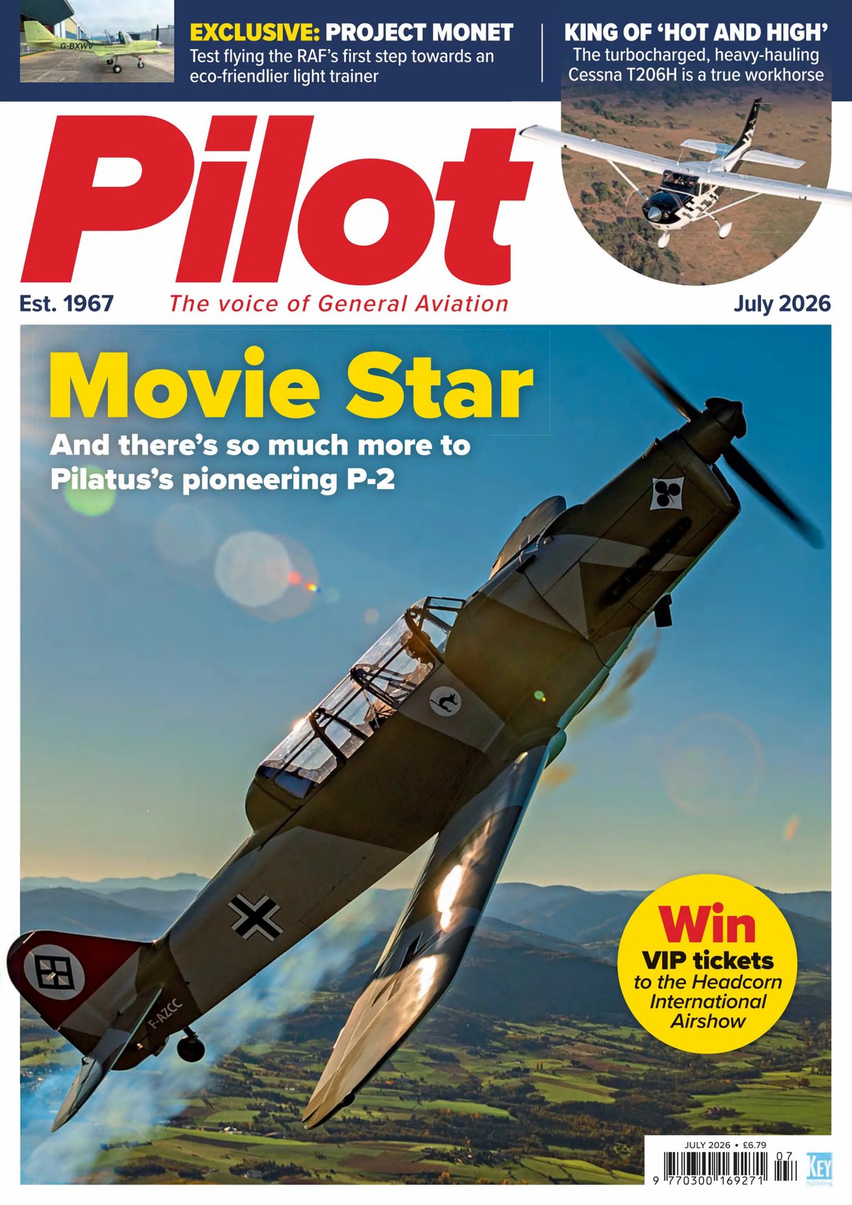 Cover of Pilot July 2026