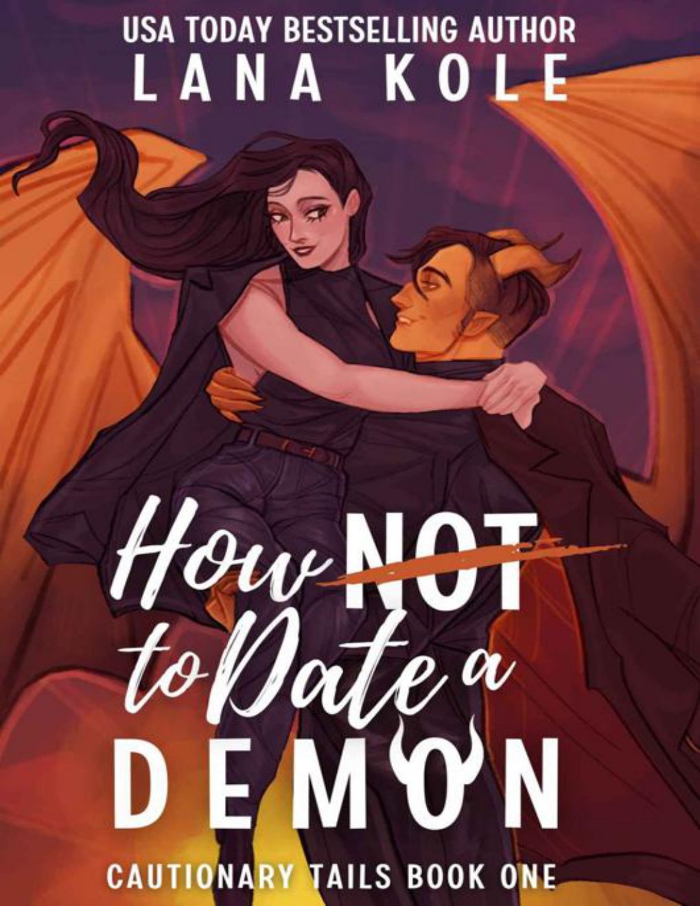Cover of How Not to Date a Demon (Cautionary Tails Book 1)