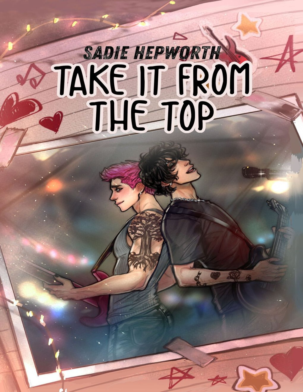 Cover of Take It From the Top: A Friends to Lovers MM Punk Rock Romance