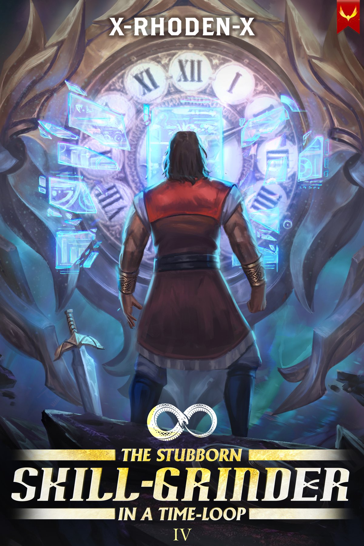Cover of The Stubborn Skill-Grinder In a Time Loop 4: A LitRPG Adventure