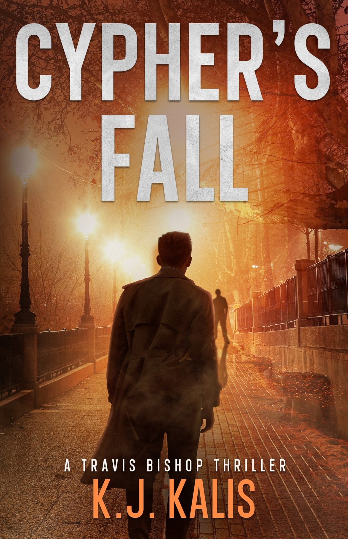 Cover of Cypher's Fall: A Travis Bishop Thriller
