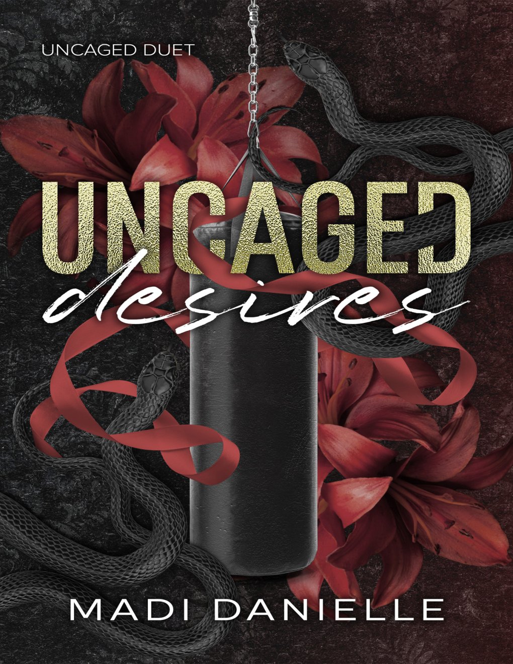 Cover of Uncaged Desires: A Dark MMA Romance (Uncaged Duet Book 1)