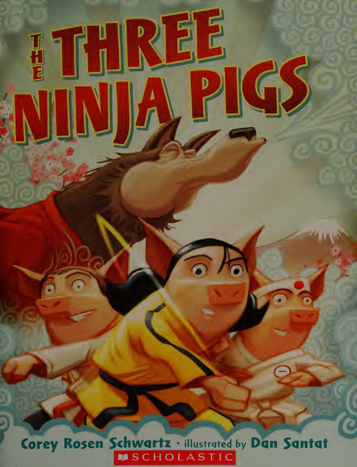 Cover of The three ninja pigs
