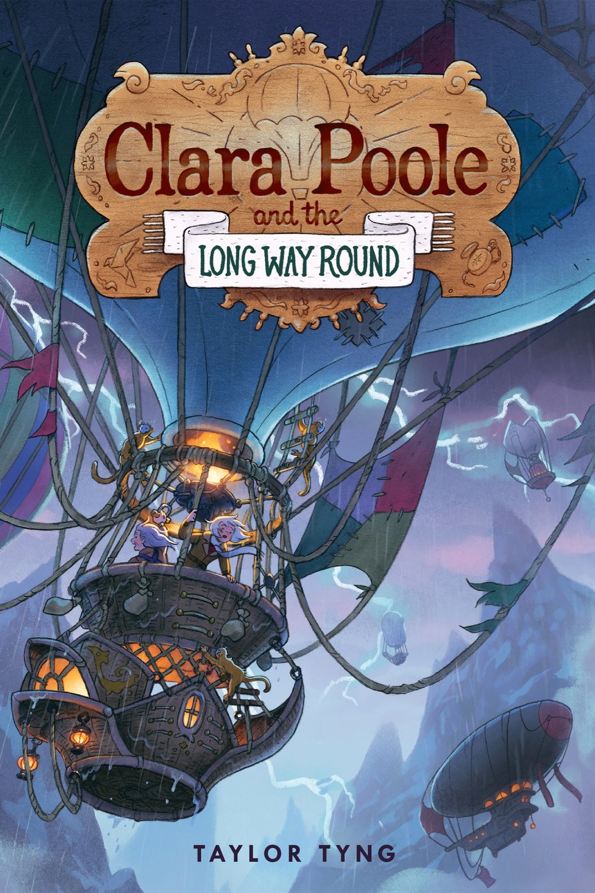 Cover of Clara Poole and the Long Way Round (2023)