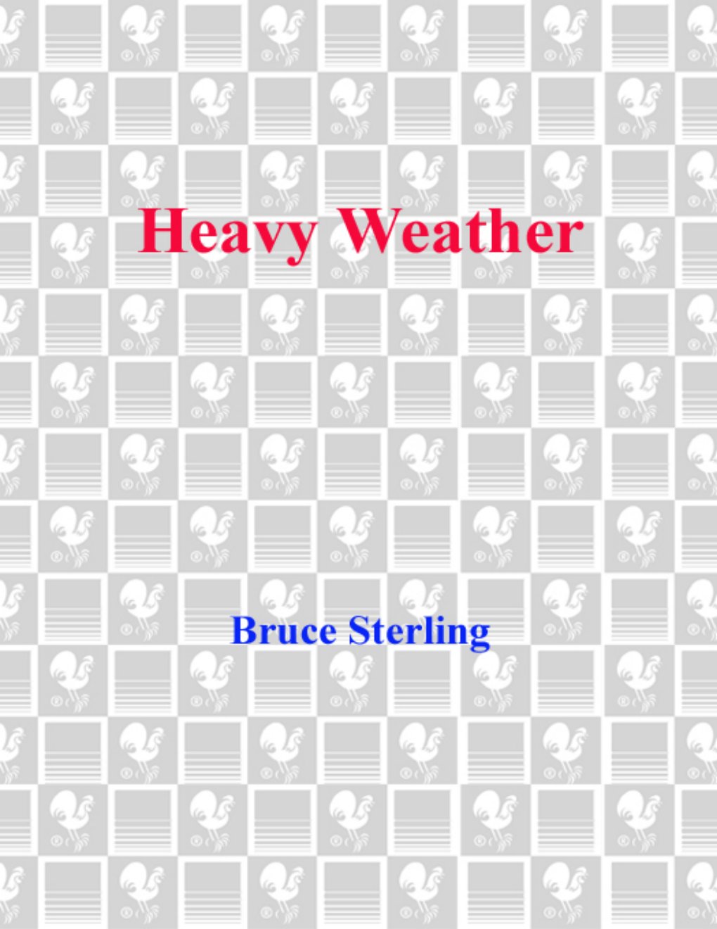 Cover of Heavy Weather (1540)