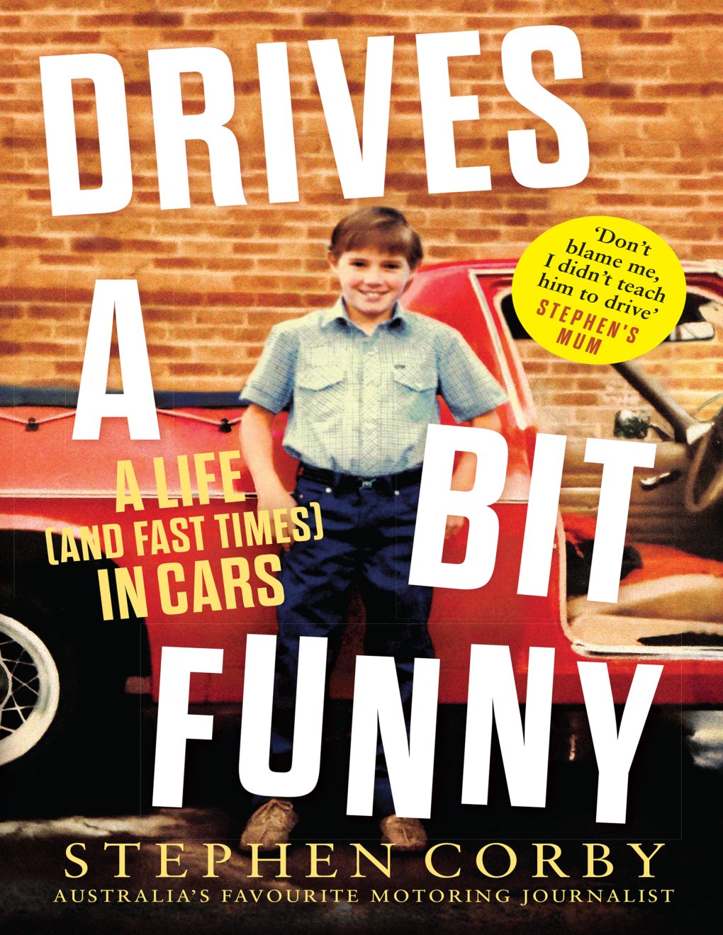 Cover of Drives a Bit Funny