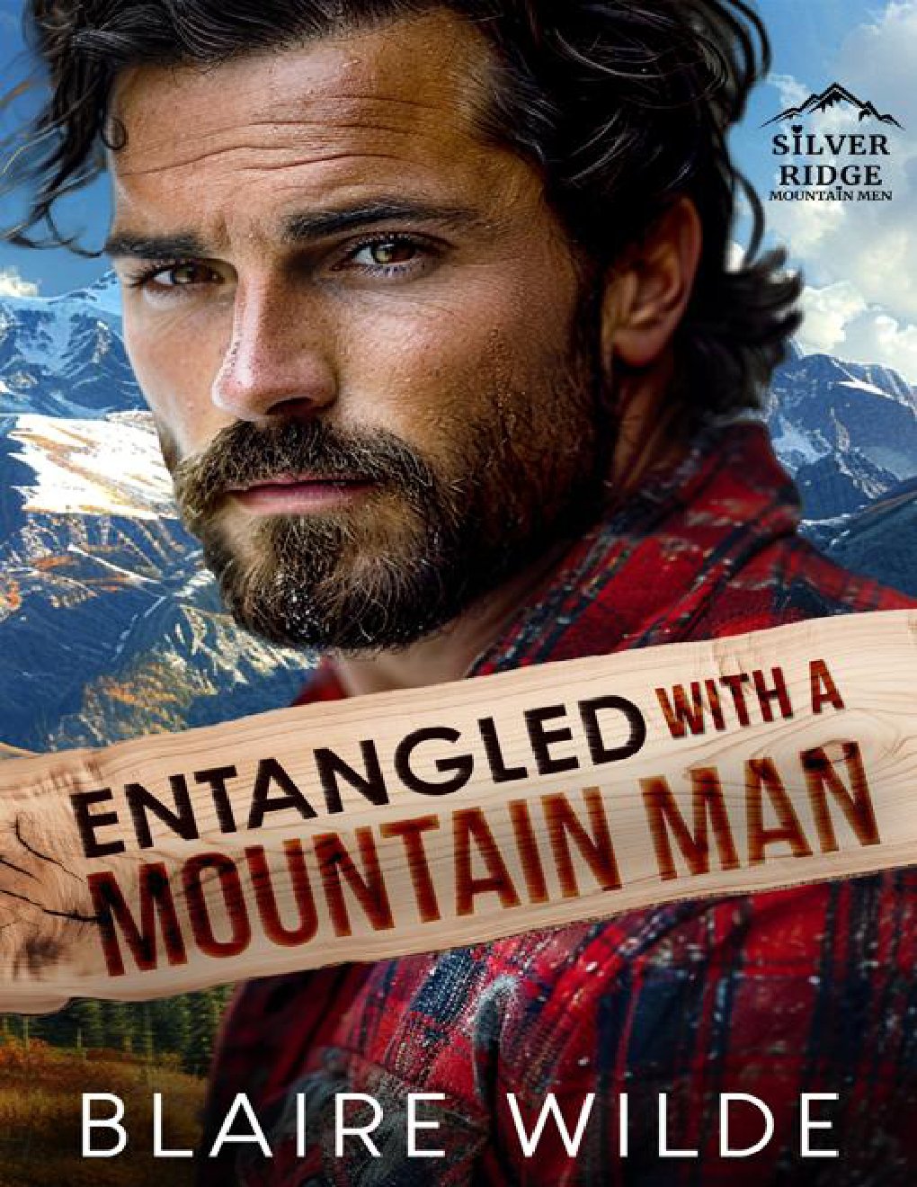 Cover of Entangled with a Mountain Man: A BWWM Nanny Romance