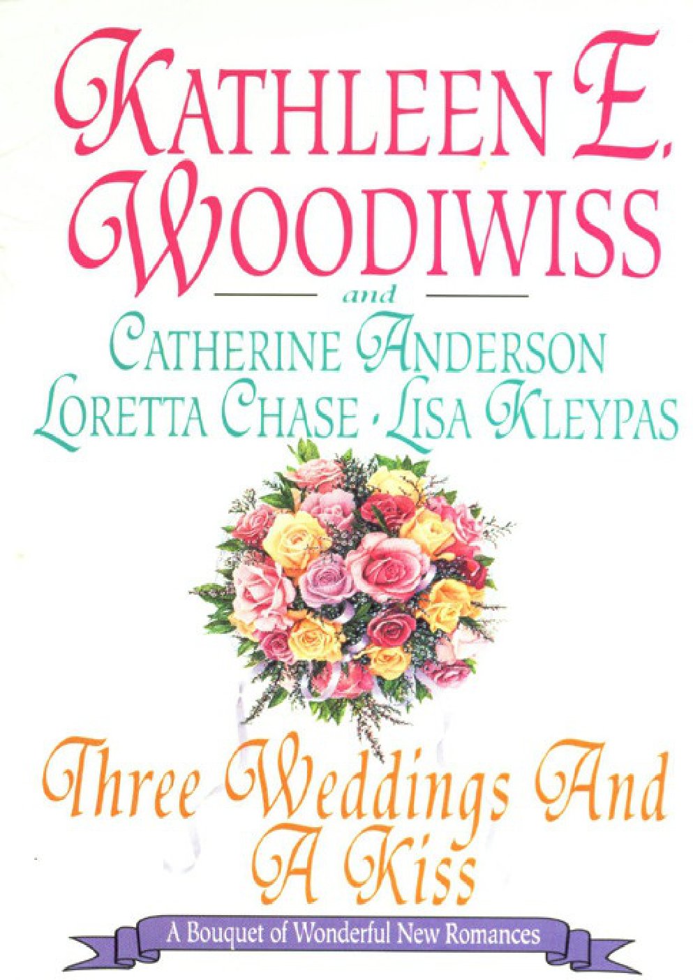 Cover of Three Weddings and a Kiss