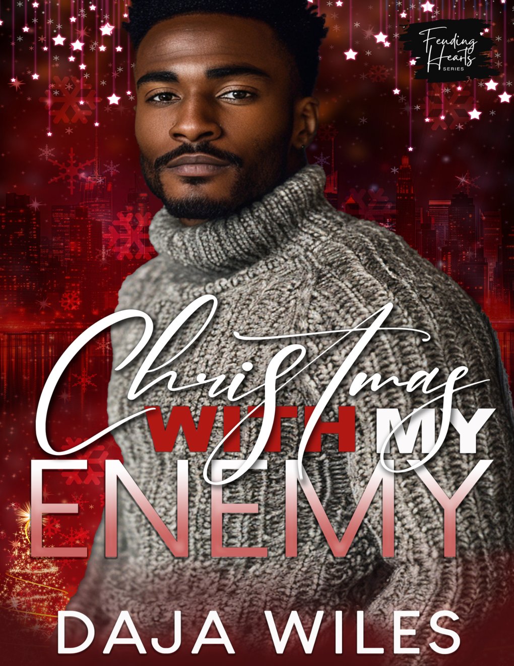 Cover of Christmas with My Enemy: Feuding Hearts Christmas