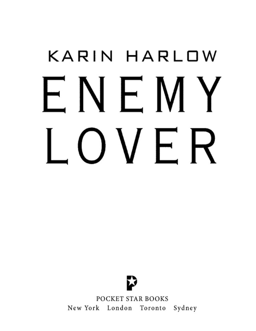 Cover of Enemy Lover