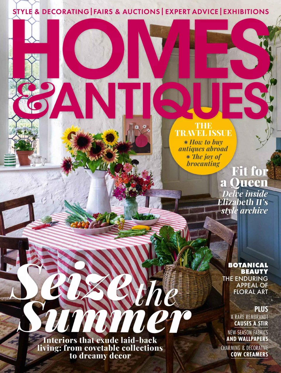 Cover of Homes Antiques Summer 2026