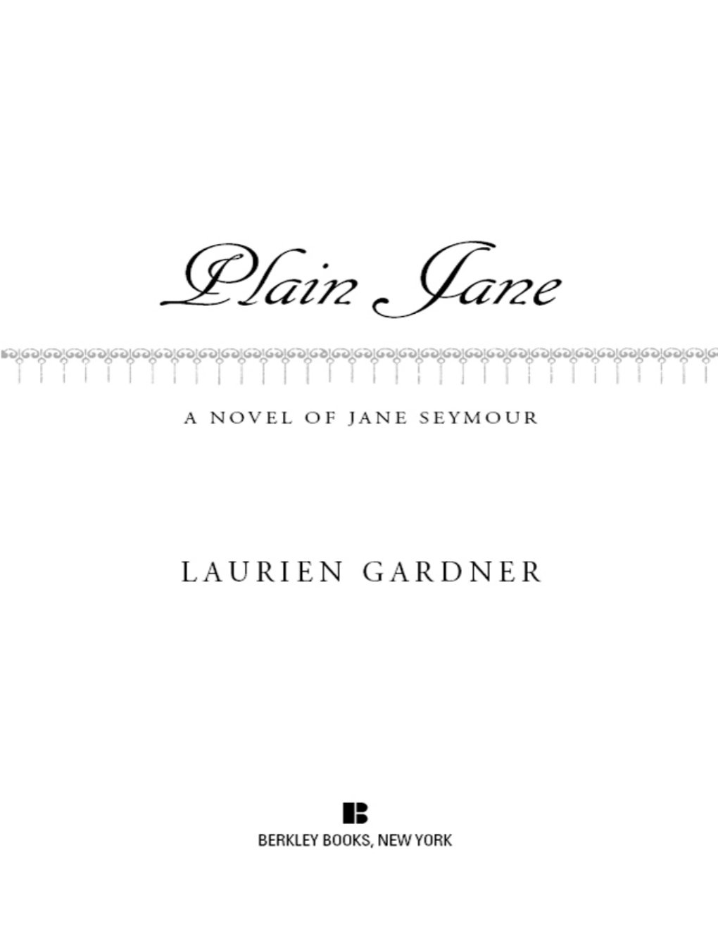 Cover of Plain Jane