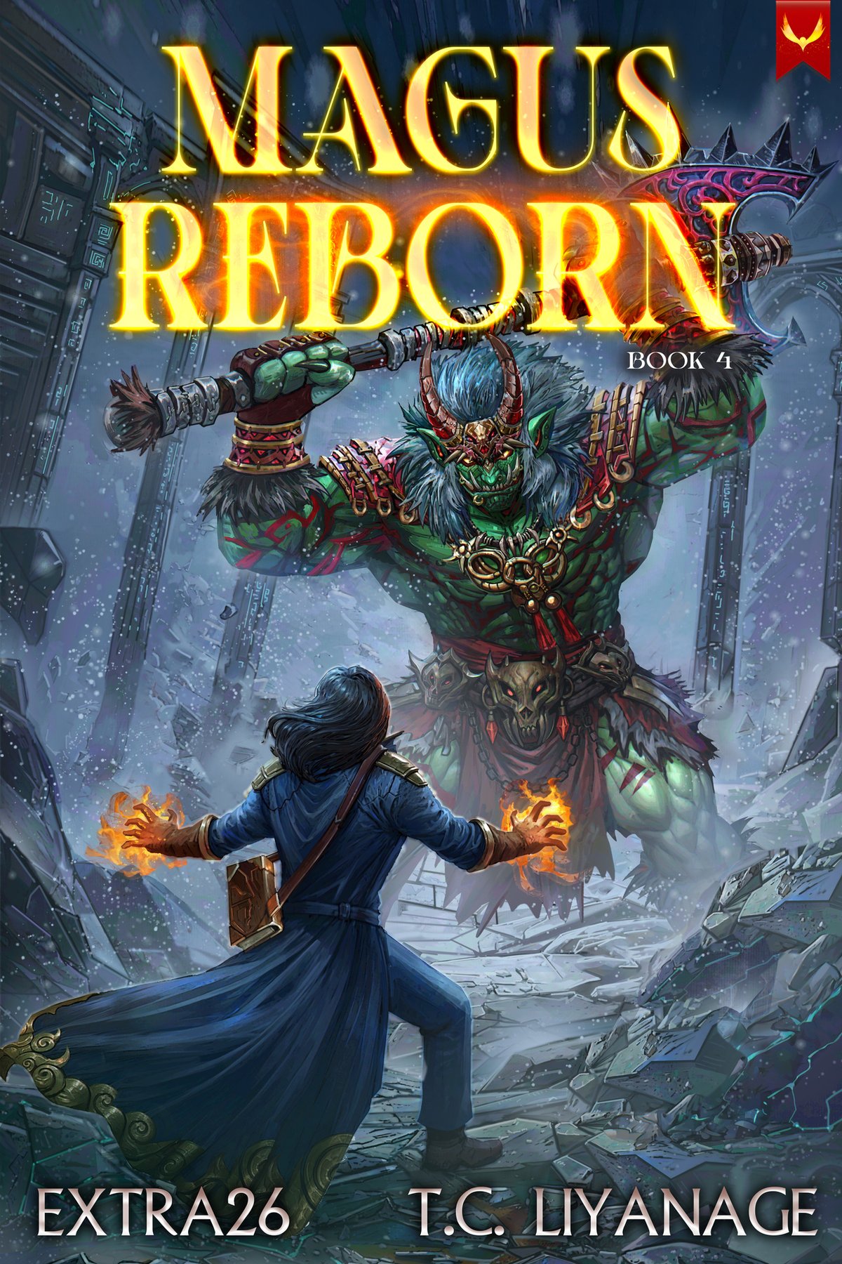 Cover of Magus Reborn 4: A Progression Fantasy Adventure