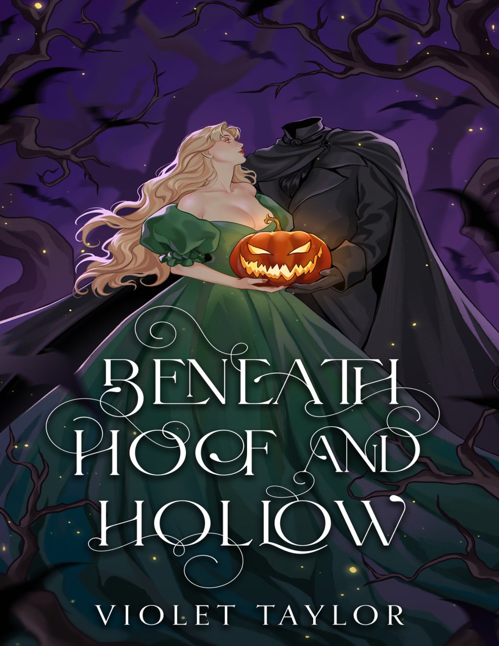 Cover of Beneath Hoof and Hollow: A Dark Monster Romance Reimagining