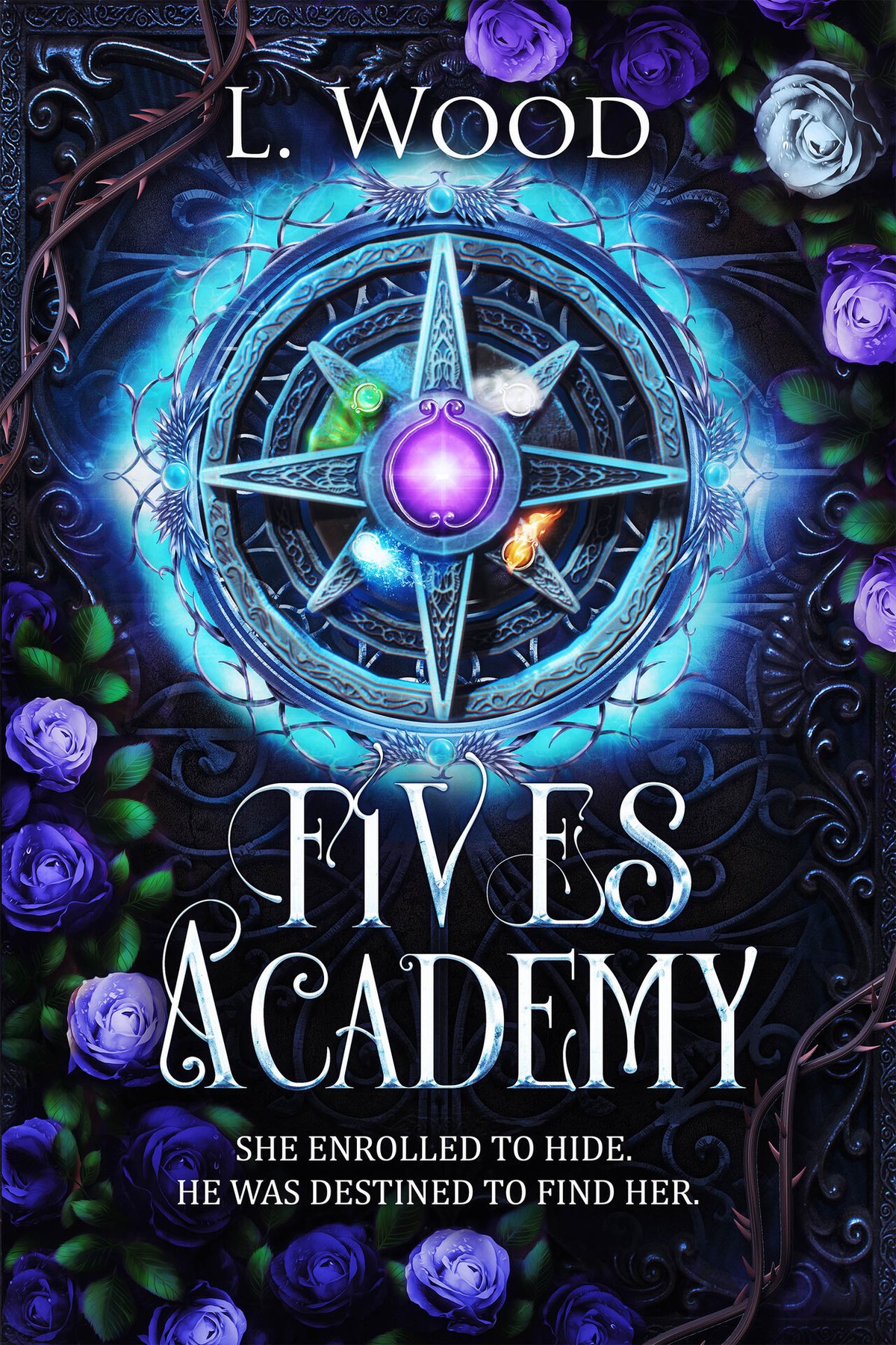 Cover of Fives Academy: An Elemental Academy Novel