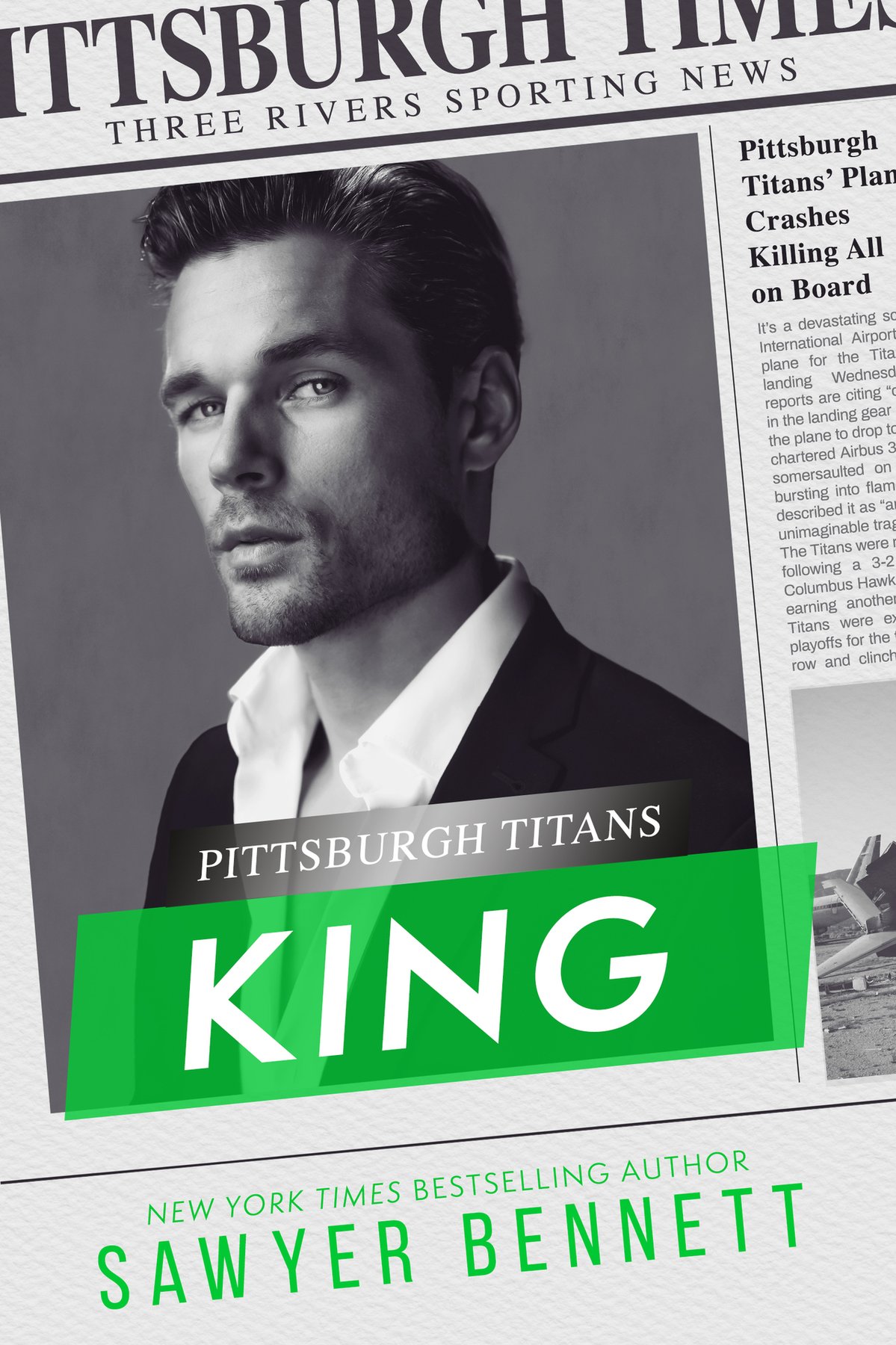 Cover of King: A Pittsburgh Titans Novel
