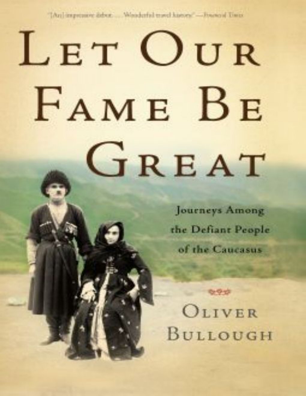 Cover of Let Our Fame Be Great