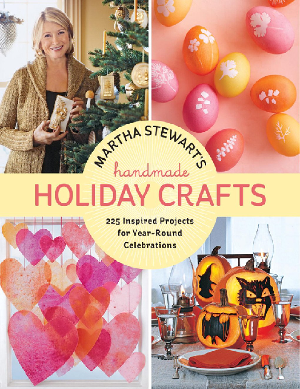 Cover of Martha Stewart's Handmade Holiday Crafts