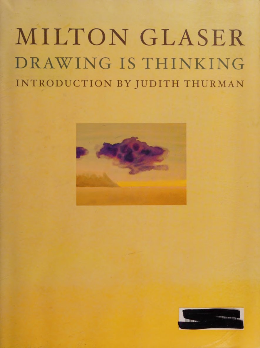 Cover of Drawing is thinking