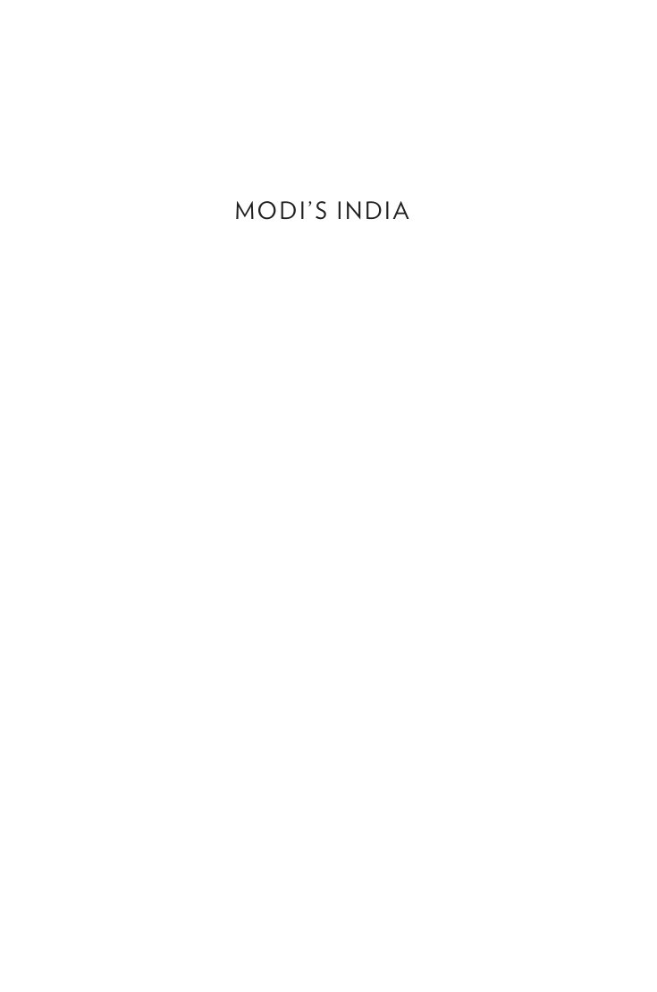 Cover of MODI’S INDIA
