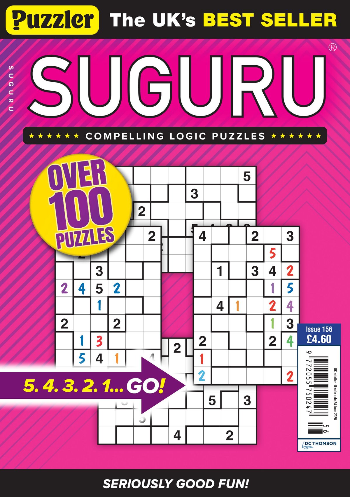 Cover of Puzzler Suguru Issue 156 2026