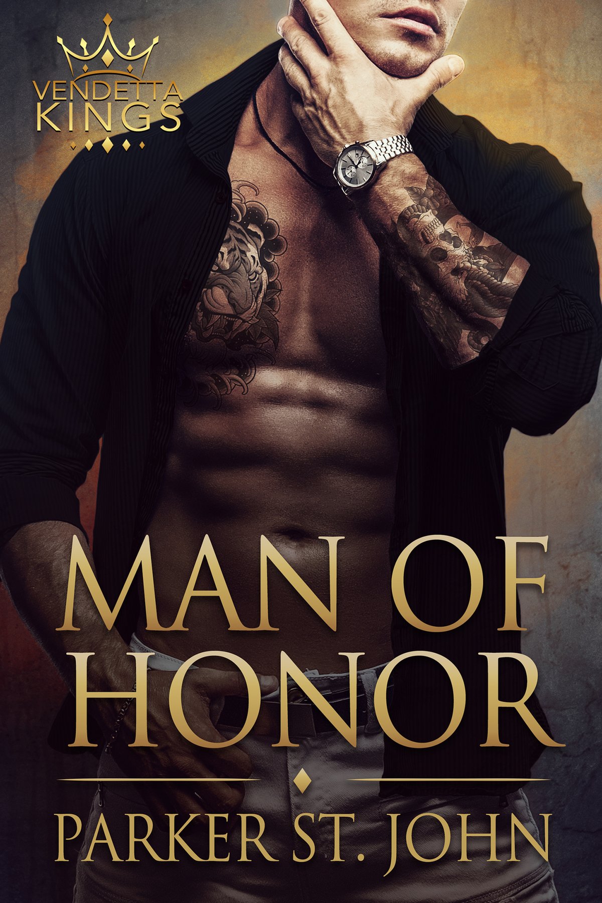 Cover of Man of Honor (Vendetta Kings Book 1)
