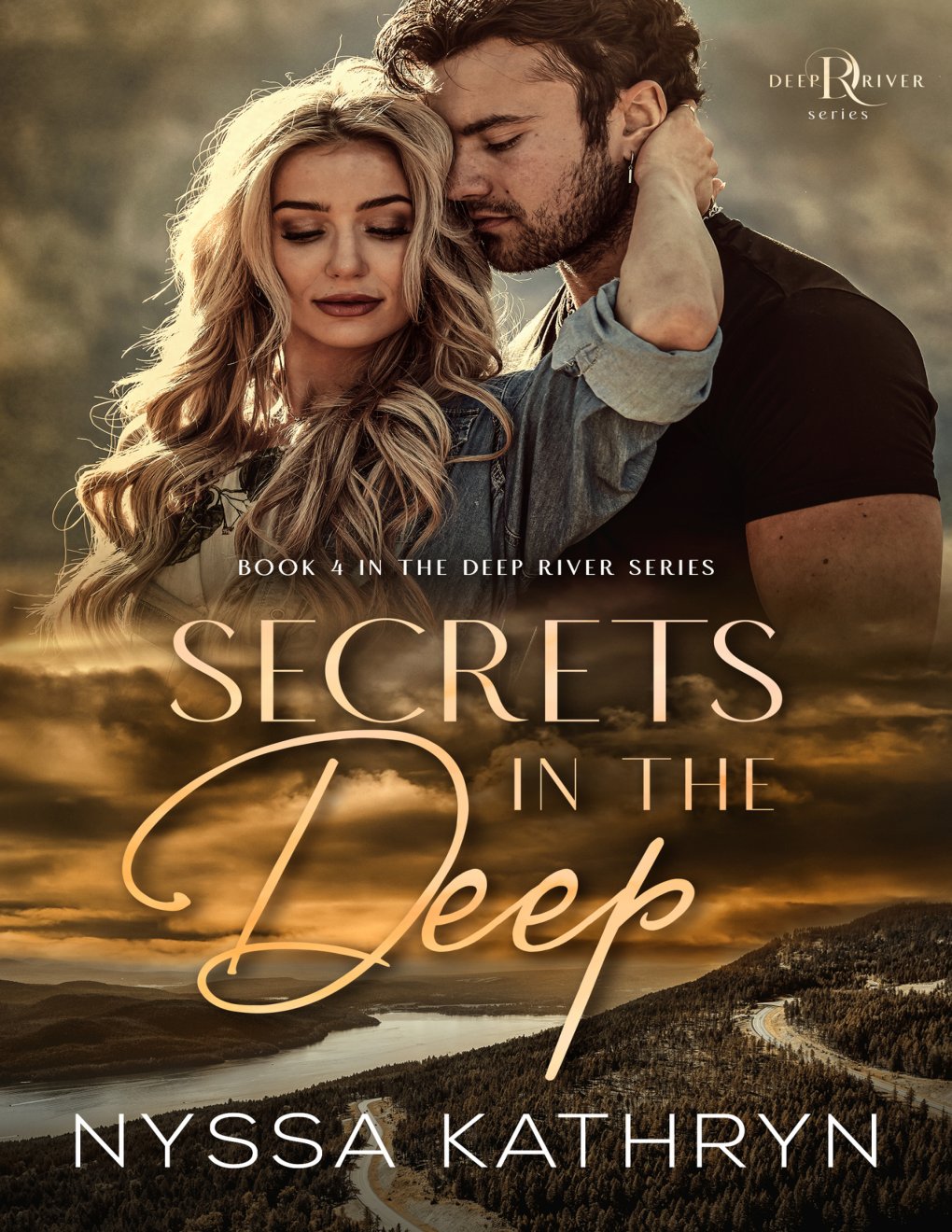 Cover of Secrets in the Deep : A Small Town, Second Chance Romantic Suspense (Deep River Book 4)