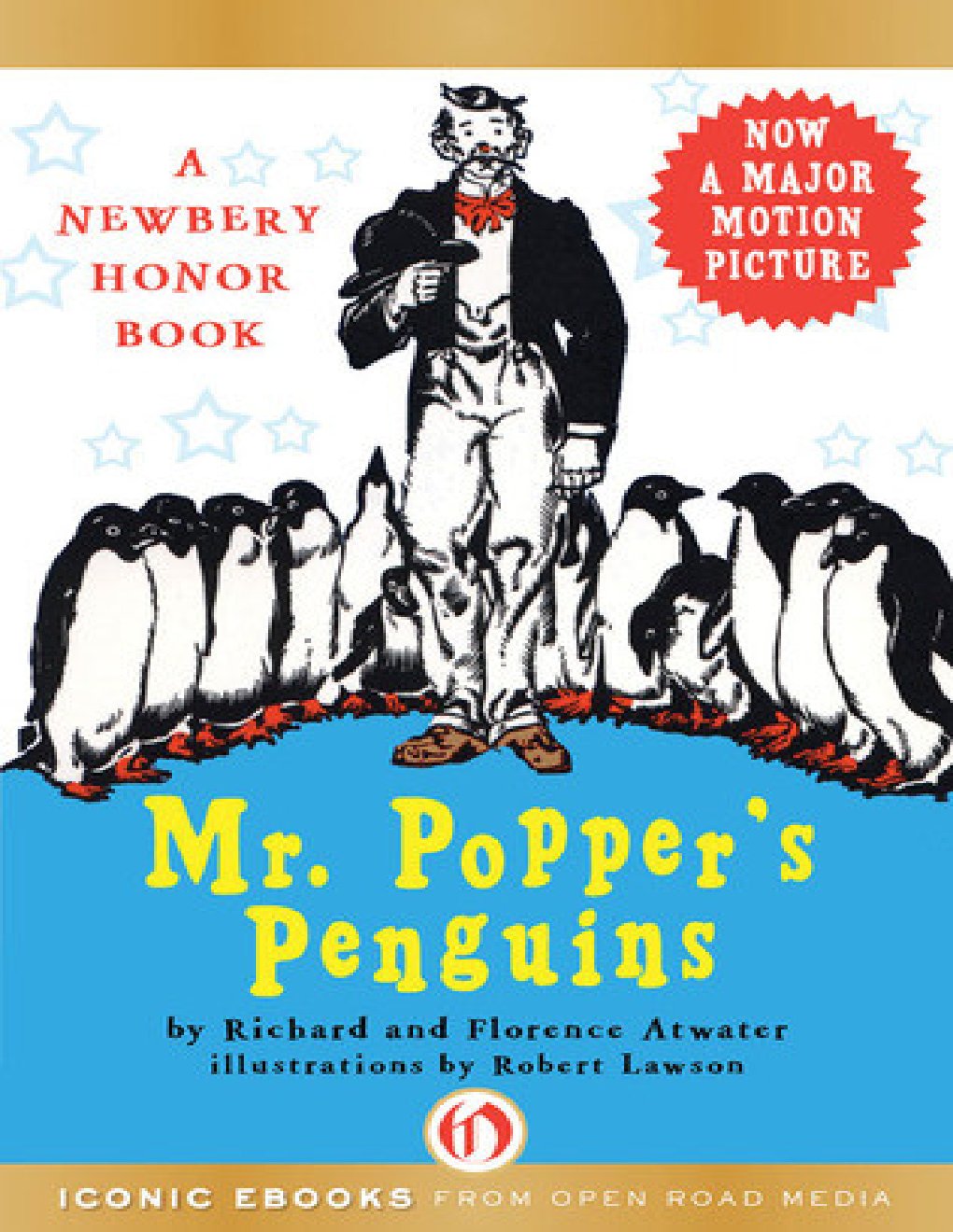 Cover of Mr Popper's Penguins (1934)