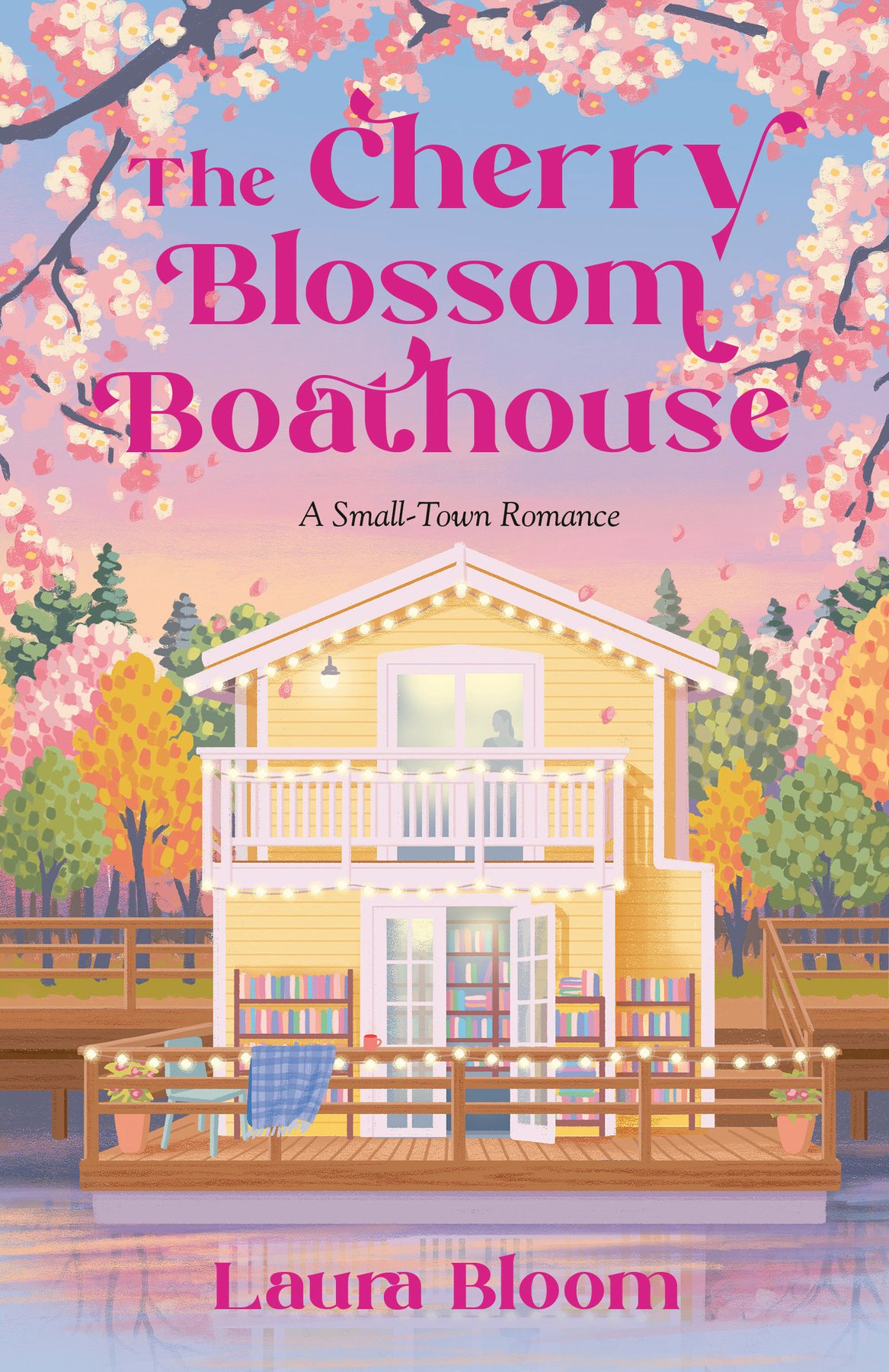 Cover of The Cherry Blossom Boathouse