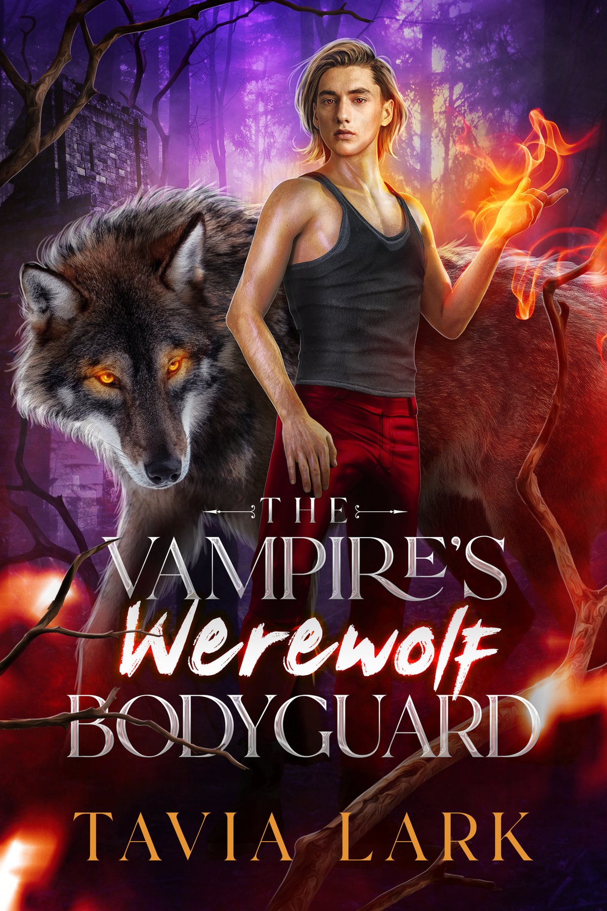 Cover of The Vampire's Werewolf Bodyguard