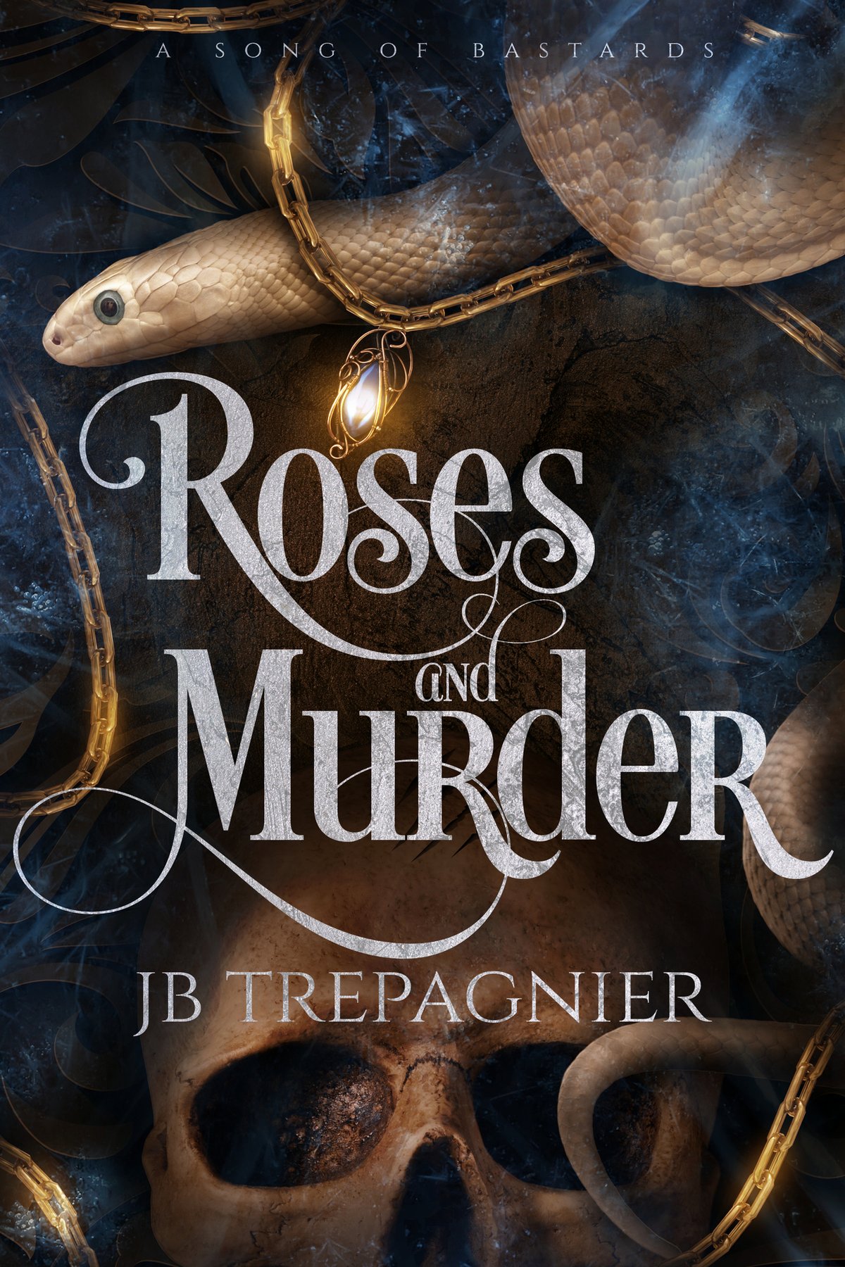 Cover of Roses and Murder: A Why Choose Romantasy
