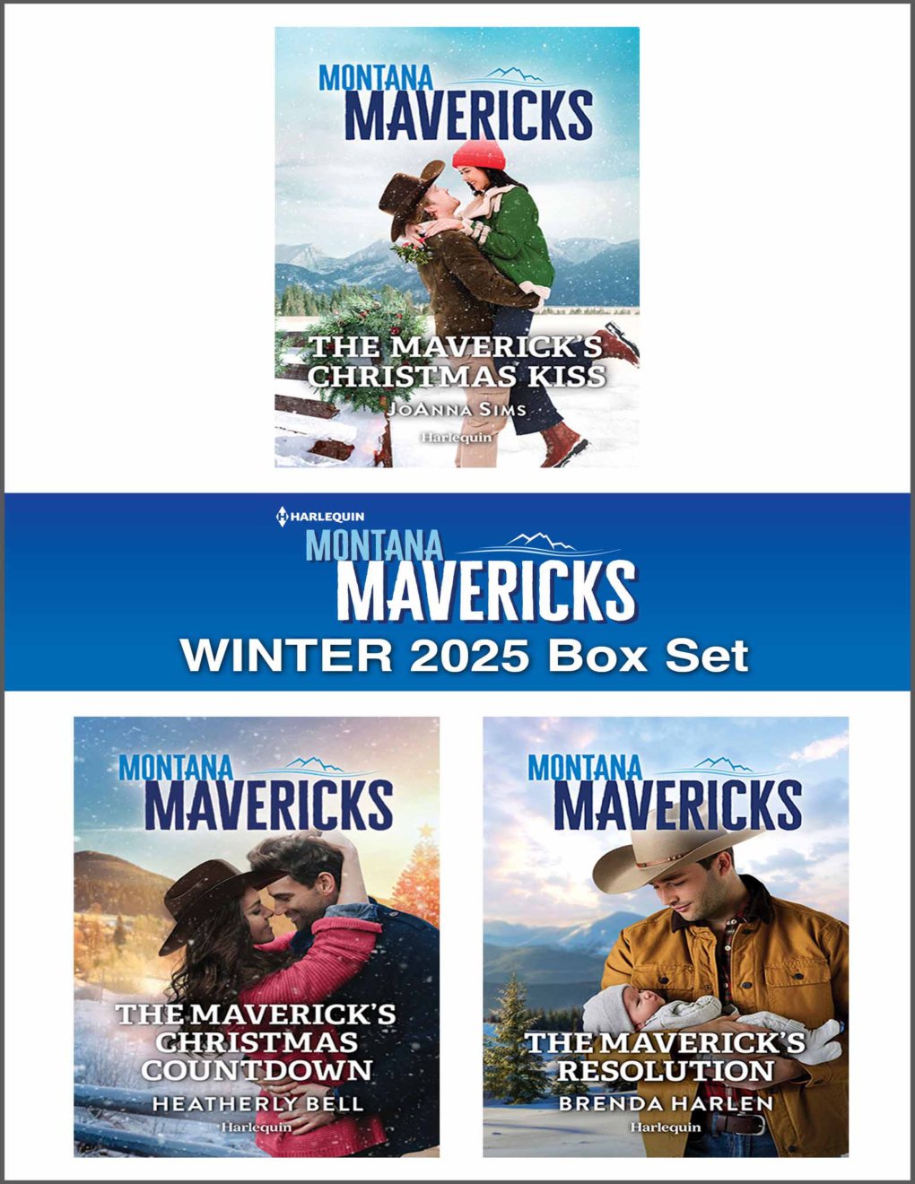 Cover of Harlequin Montana Mavericks Winter 2025 Box Set