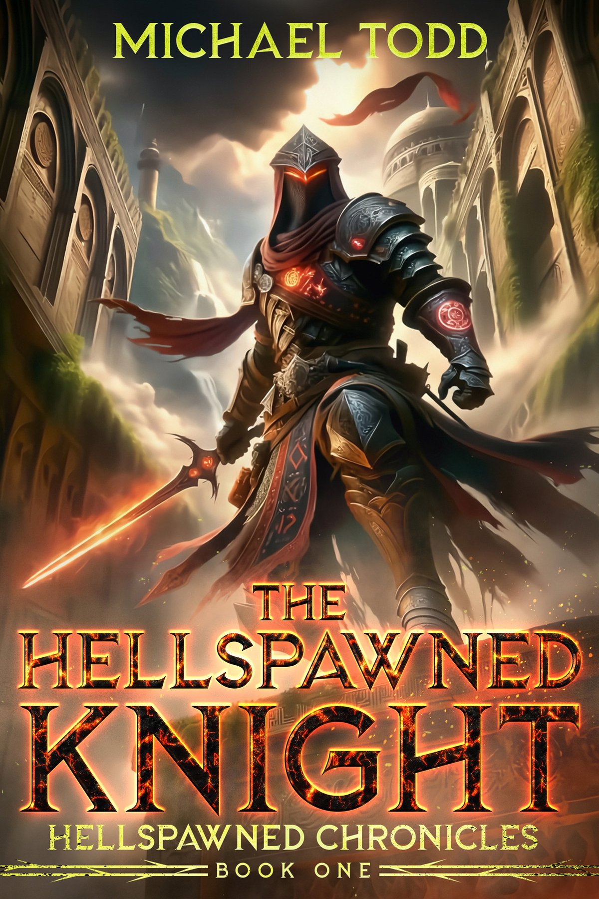 Cover of The Hellspawned Knight (The Hellspawned Chronicles Book 1)