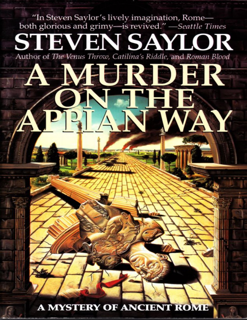 Cover of A Murder on the Appian Way
