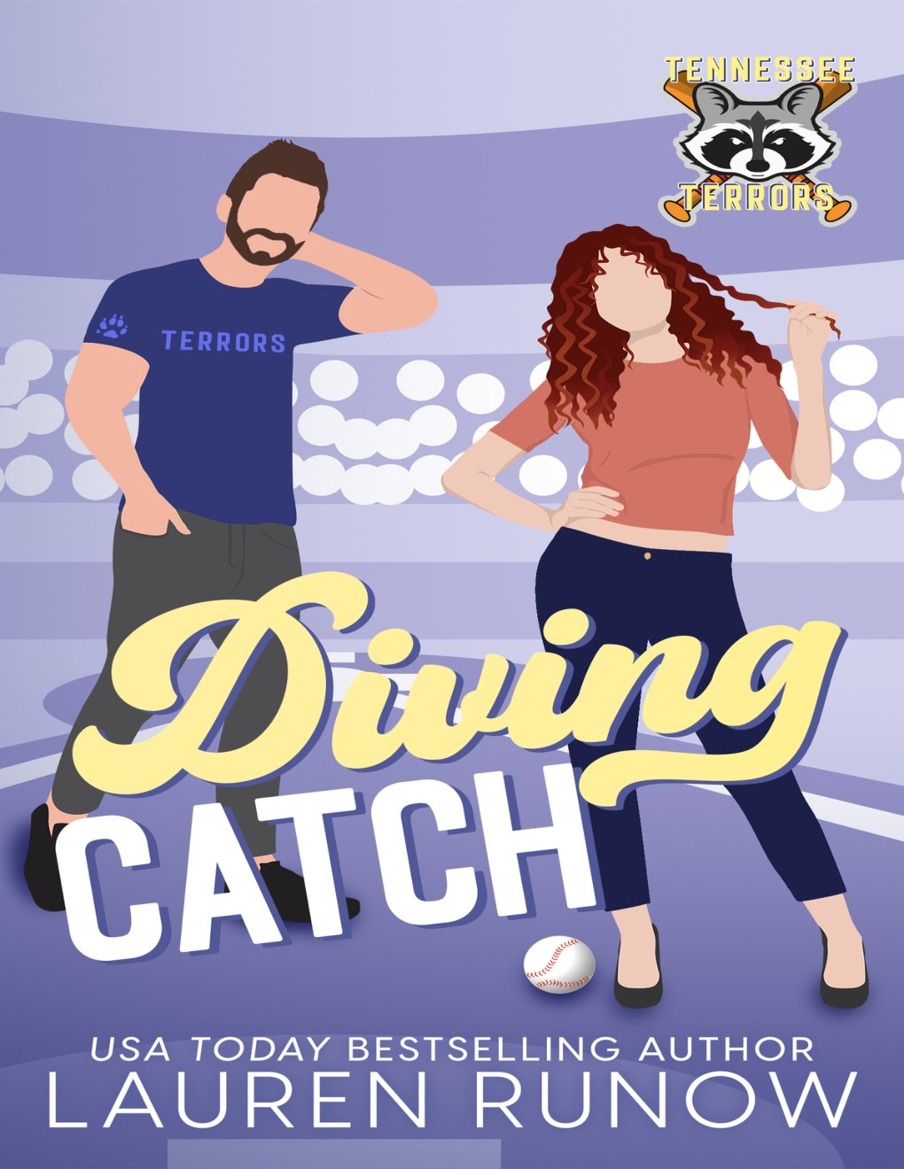 Cover of Diving Catch: A Single Mom Baseball Romance