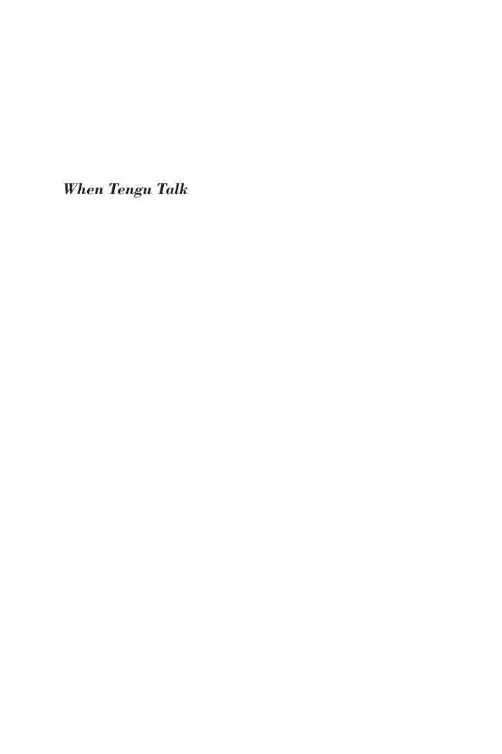 Cover of When Tengu Talk