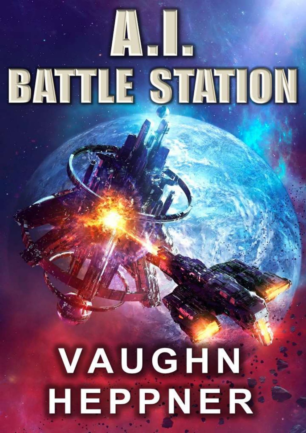 Cover of A.I. Battle Station (The A.I. Series Book 4)
