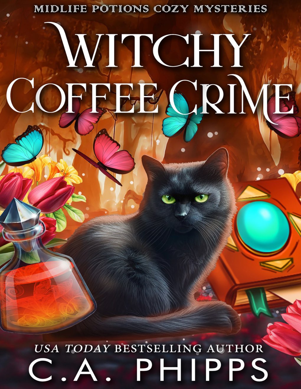 Cover of Witchy Coffee Crime