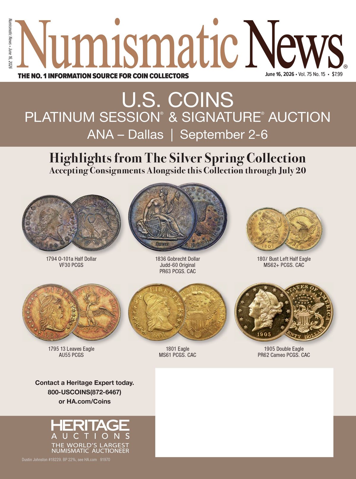 Cover of Numismatic News (2026)