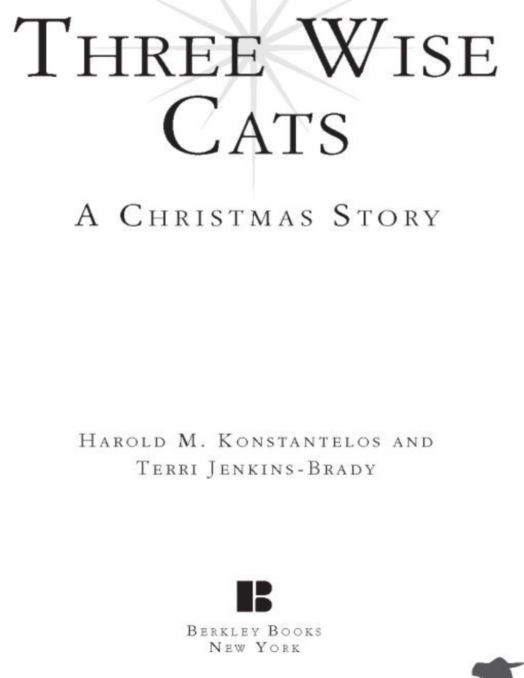 Cover of Three Wise Cats