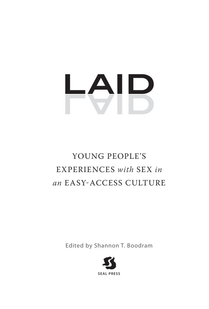 Cover of Laid - Young People's Experiences with Sex in an Easy-A