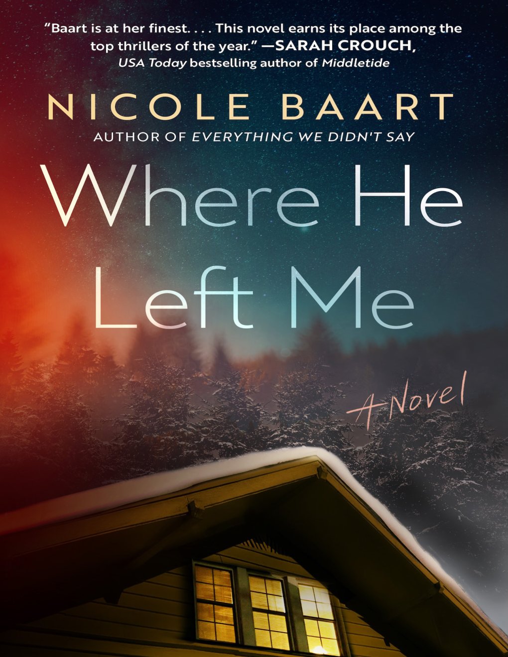 Cover of Where He Left Me: A Novel