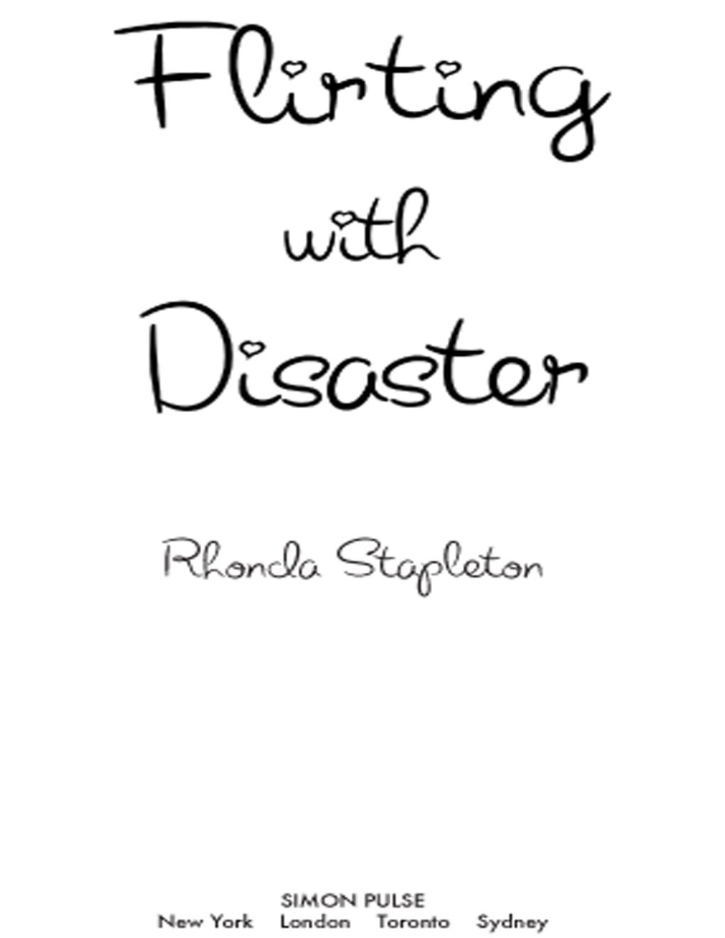Cover of Flirting with Disaster