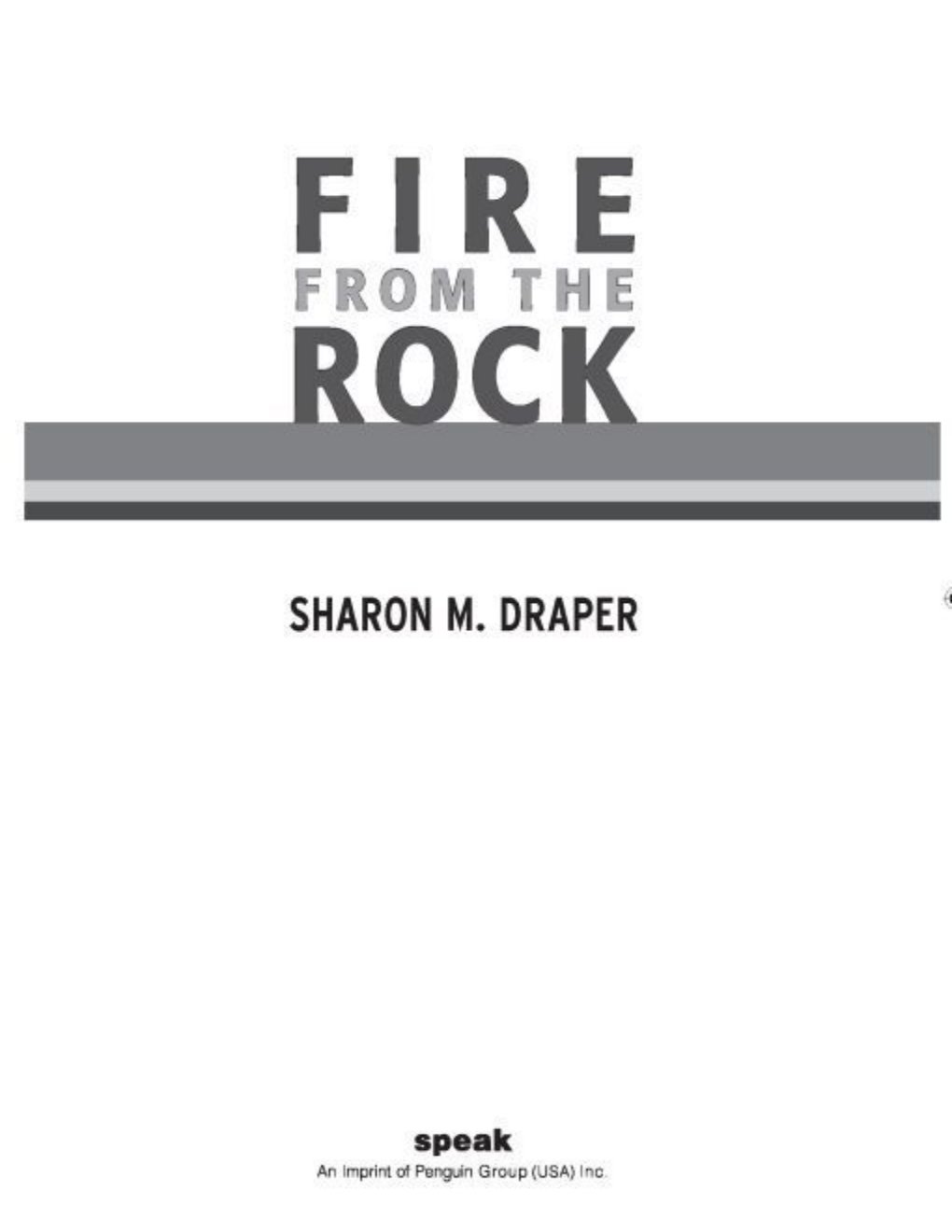 Cover of Fire from the Rock