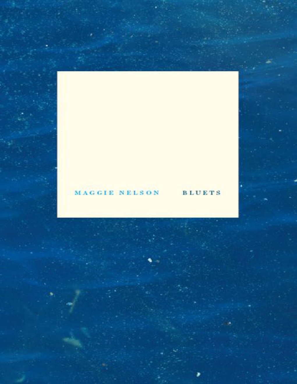 Cover of Bluets