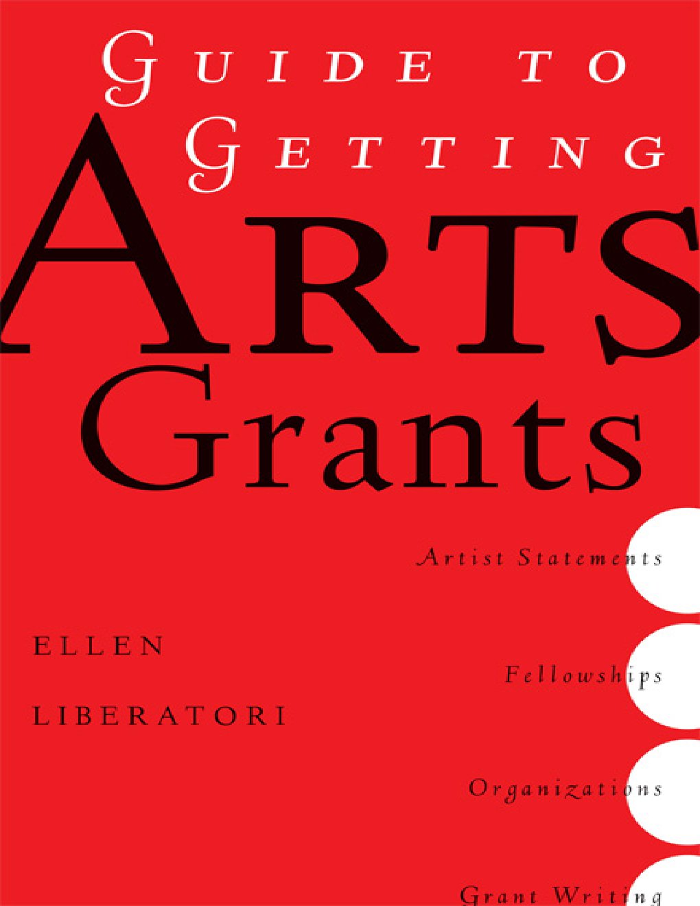 Cover of Guide to Getting Arts Grants