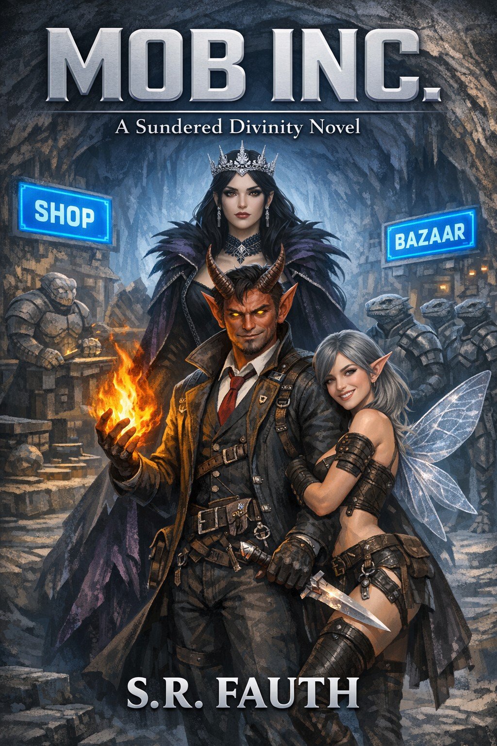 Cover of Mob Inc: A Sundered Divinity Novel