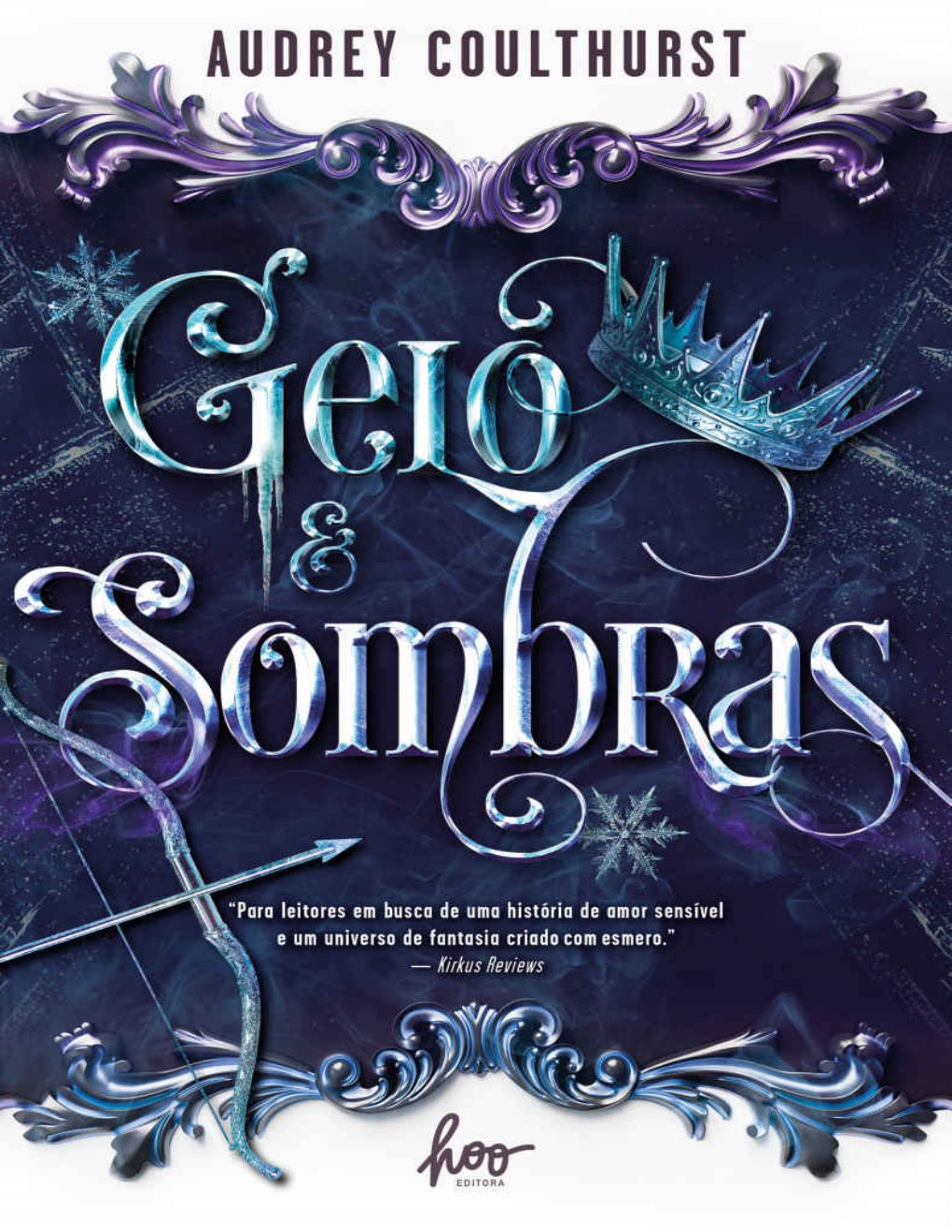 Cover of Gelo & sombras (Of fire and stars)