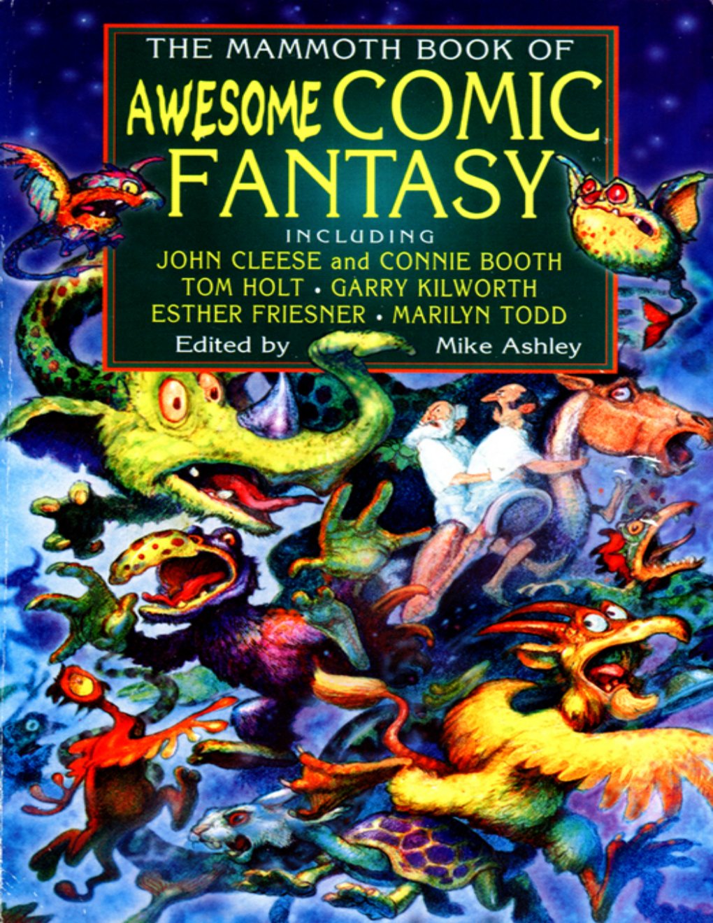 Cover of The Mammoth Book of Awesome Comic Fantasy