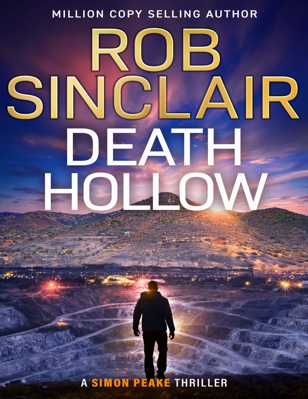 Cover of Death Hollow (Simon Peake Thrillers)